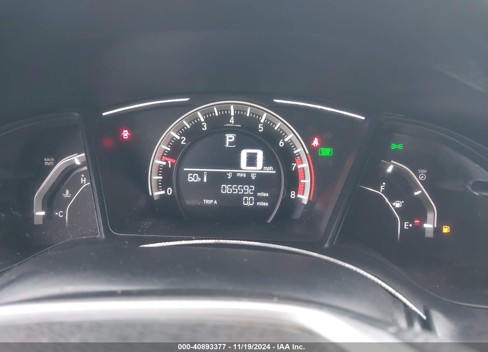 2017 HONDA CIVIC LX VIN: 19XFC2F53HE065573
