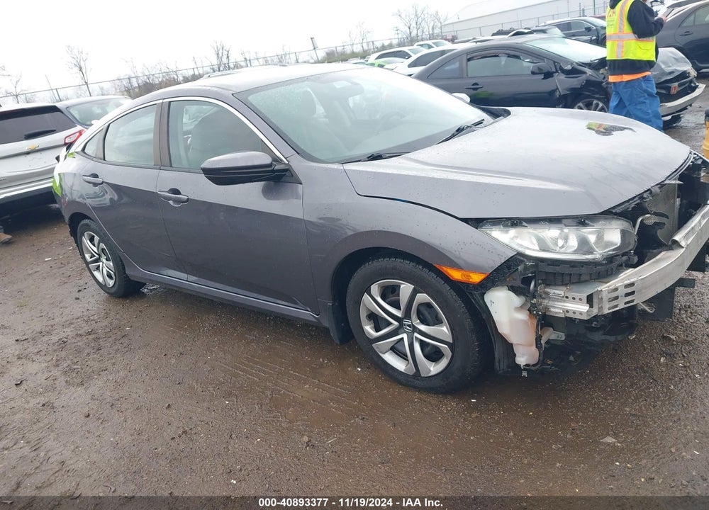 2017 HONDA CIVIC LX VIN: 19XFC2F53HE065573