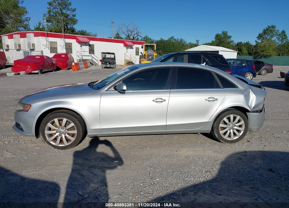 2011 AUDI A4 2.0T PREMIUM VIN: WAUEFAFL3BN031452