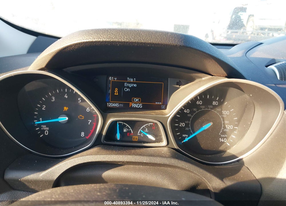 2017 FORD ESCAPE TITANIUM VIN: 1FMCU9J93HUC44454