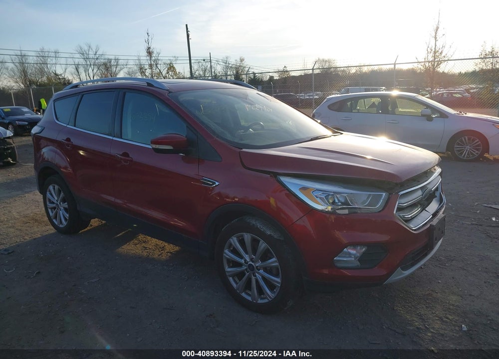 2017 FORD ESCAPE TITANIUM VIN: 1FMCU9J93HUC44454