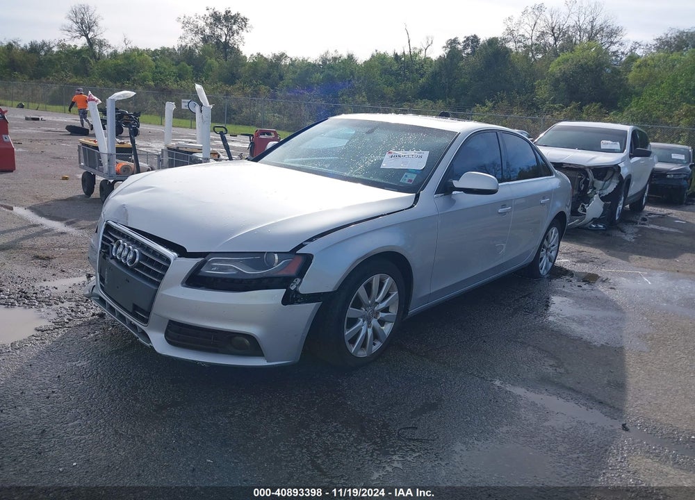 2011 AUDI A4 2.0T PREMIUM VIN: WAUEFAFL1BN005559
