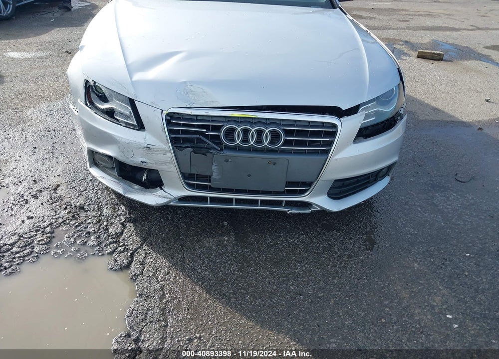 2011 AUDI A4 2.0T PREMIUM VIN: WAUEFAFL1BN005559