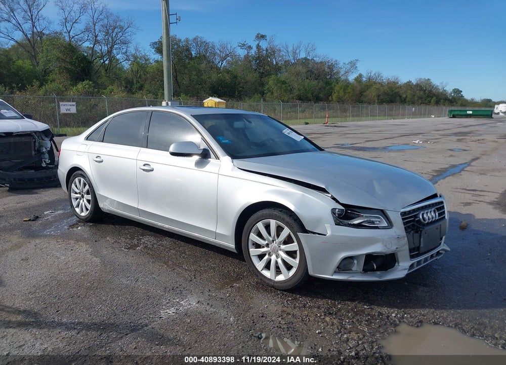 2011 AUDI A4 2.0T PREMIUM VIN: WAUEFAFL1BN005559