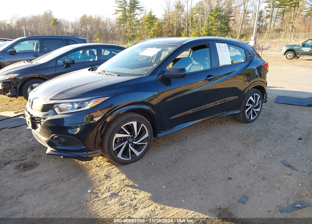2020 HONDA HR-V AWD SPORT VIN: 3CZRU6H19LM704057