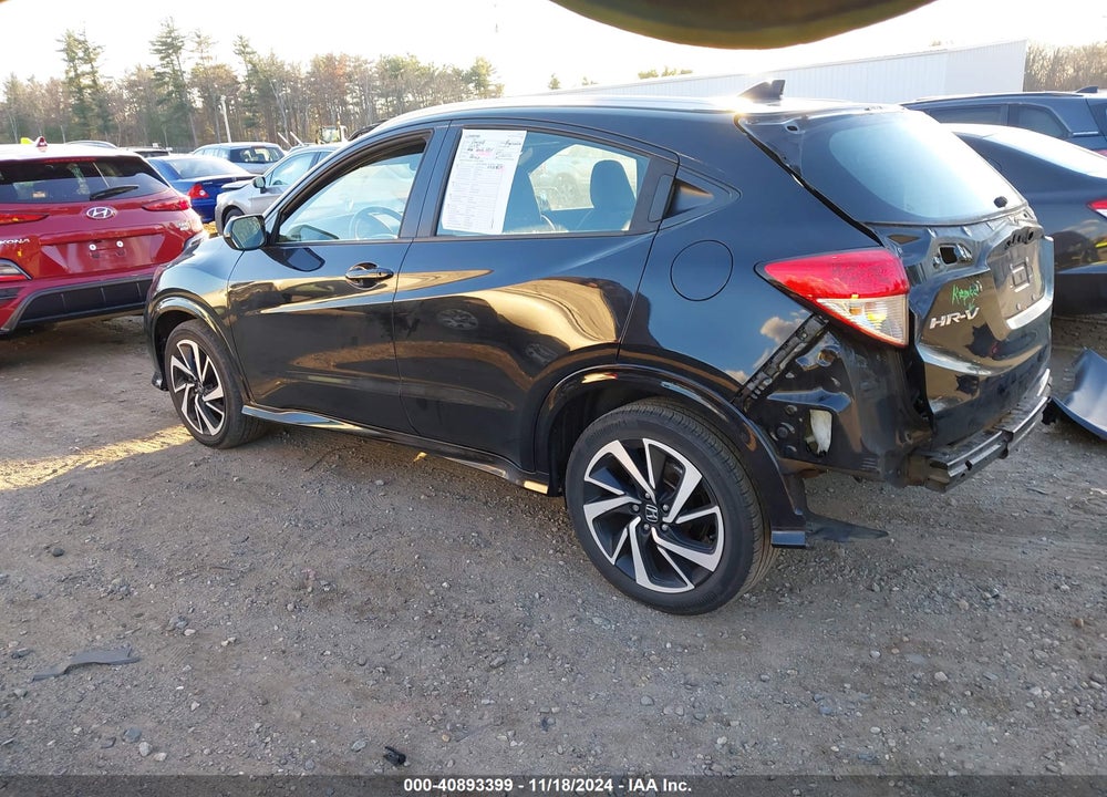 2020 HONDA HR-V AWD SPORT VIN: 3CZRU6H19LM704057