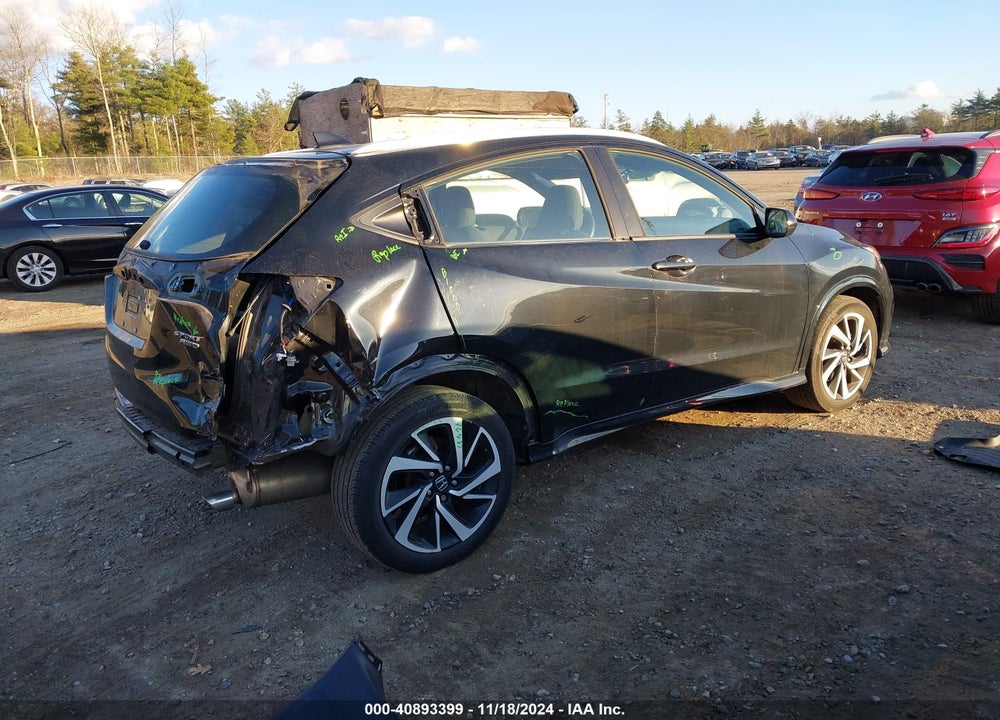 2020 HONDA HR-V AWD SPORT VIN: 3CZRU6H19LM704057
