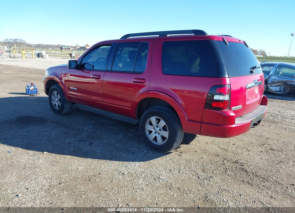 2008 FORD EXPLORER XLT VIN: 1FMEU73E98UA23593