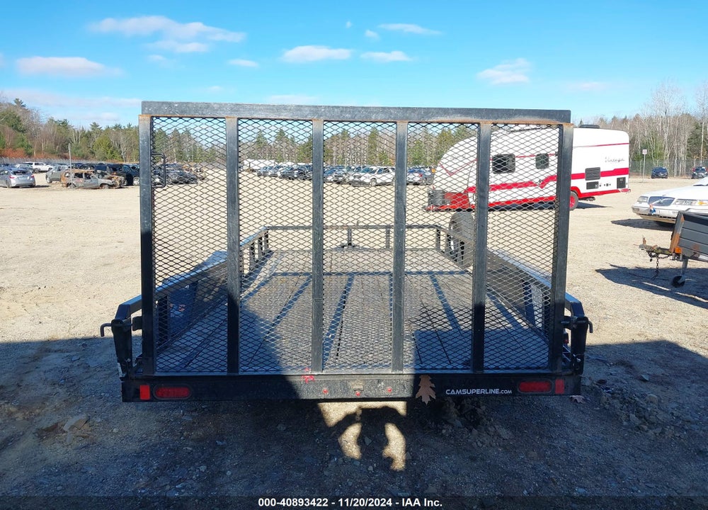 2022 CAM TRAILERS 14\' TRAILER VIN: 5JWCF1421N1515226