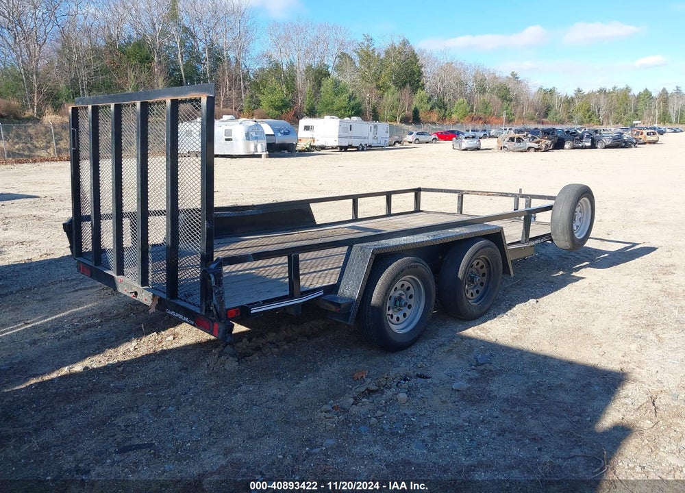2022 CAM TRAILERS 14\' TRAILER VIN: 5JWCF1421N1515226