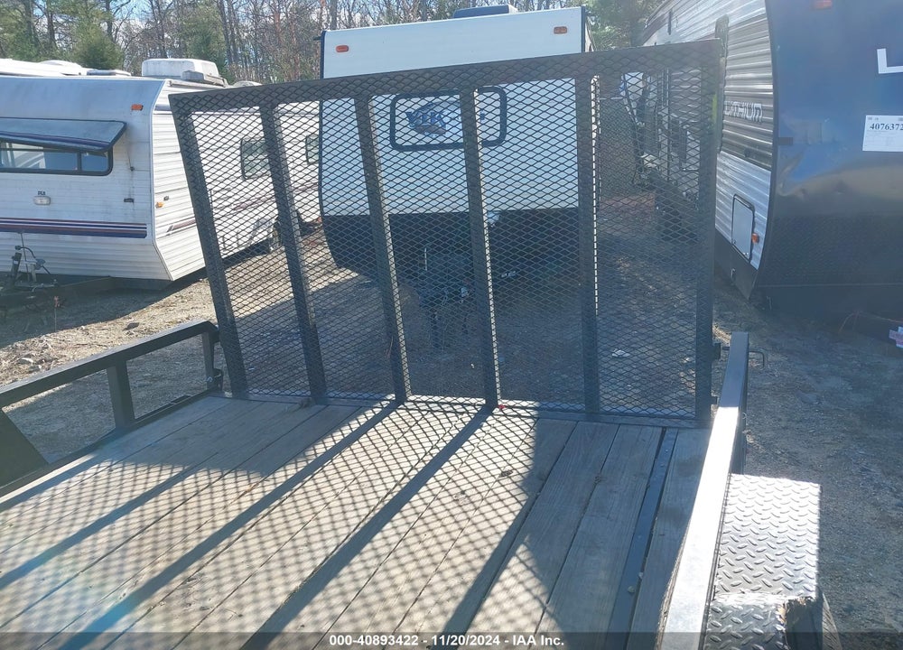 2022 CAM TRAILERS 14\' TRAILER VIN: 5JWCF1421N1515226