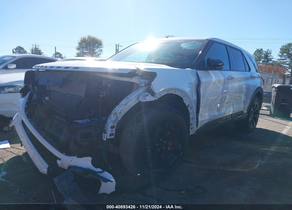 2021 FORD EXPLORER ST VIN: 1FM5K8GC9MGA77179