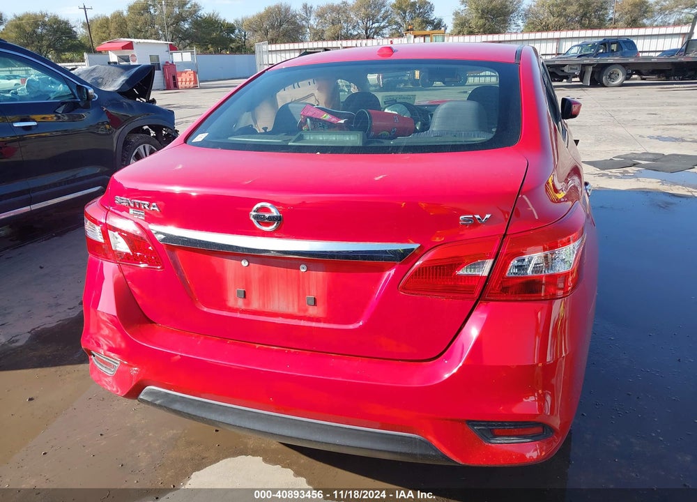 2018 NISSAN SENTRA SV VIN: 3N1AB7AP4JL616603