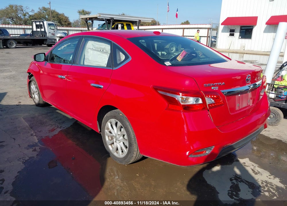 2018 NISSAN SENTRA SV VIN: 3N1AB7AP4JL616603