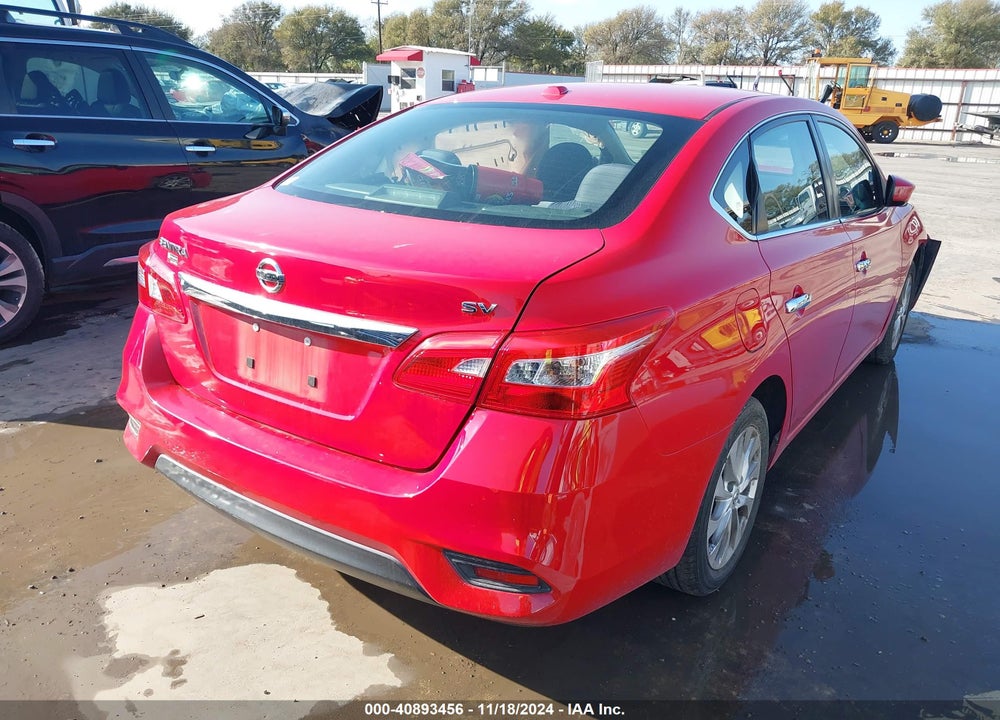 2018 NISSAN SENTRA SV VIN: 3N1AB7AP4JL616603