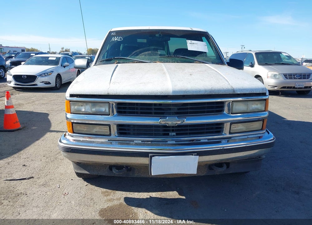 1998 CHEVROLET K1500 FLEETSIDE VIN: 2GCEK19R6W1175177