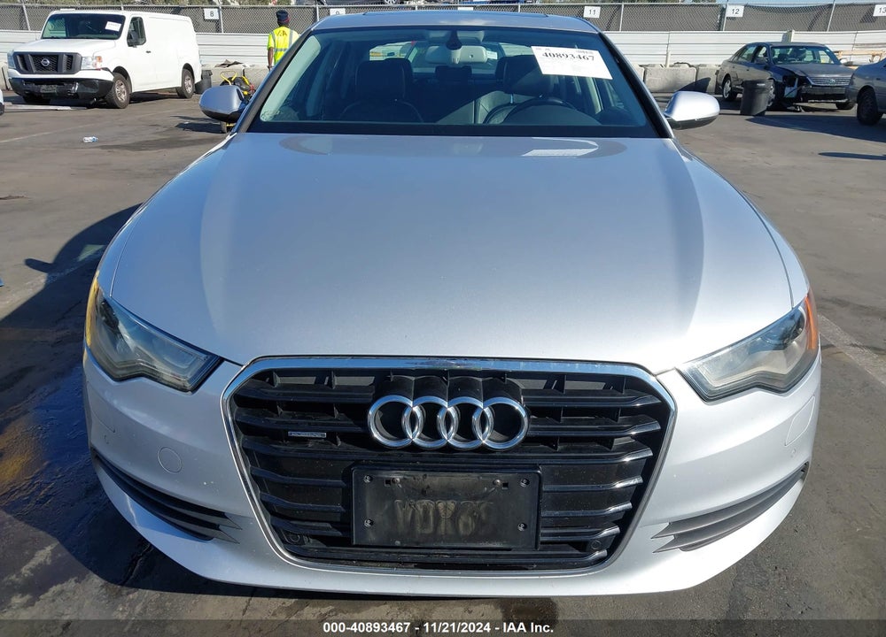 2012 AUDI A6 3.0 PREMIUM VIN: WAUGGAFC0CN128406