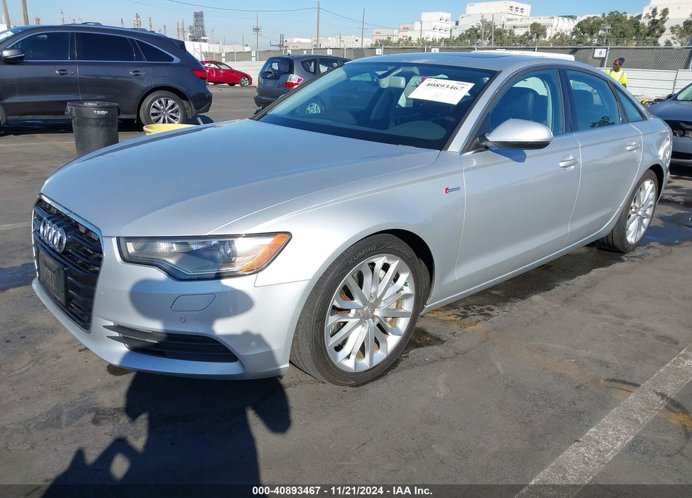 2012 AUDI A6 3.0 PREMIUM VIN: WAUGGAFC0CN128406