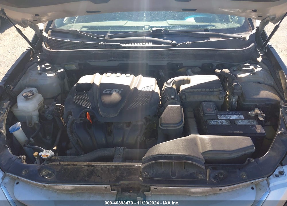 2013 HYUNDAI SONATA GLS VIN: 5NPEB4AC9DH778922