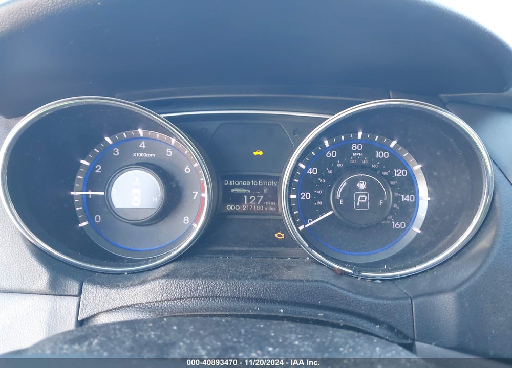 2013 HYUNDAI SONATA GLS VIN: 5NPEB4AC9DH778922