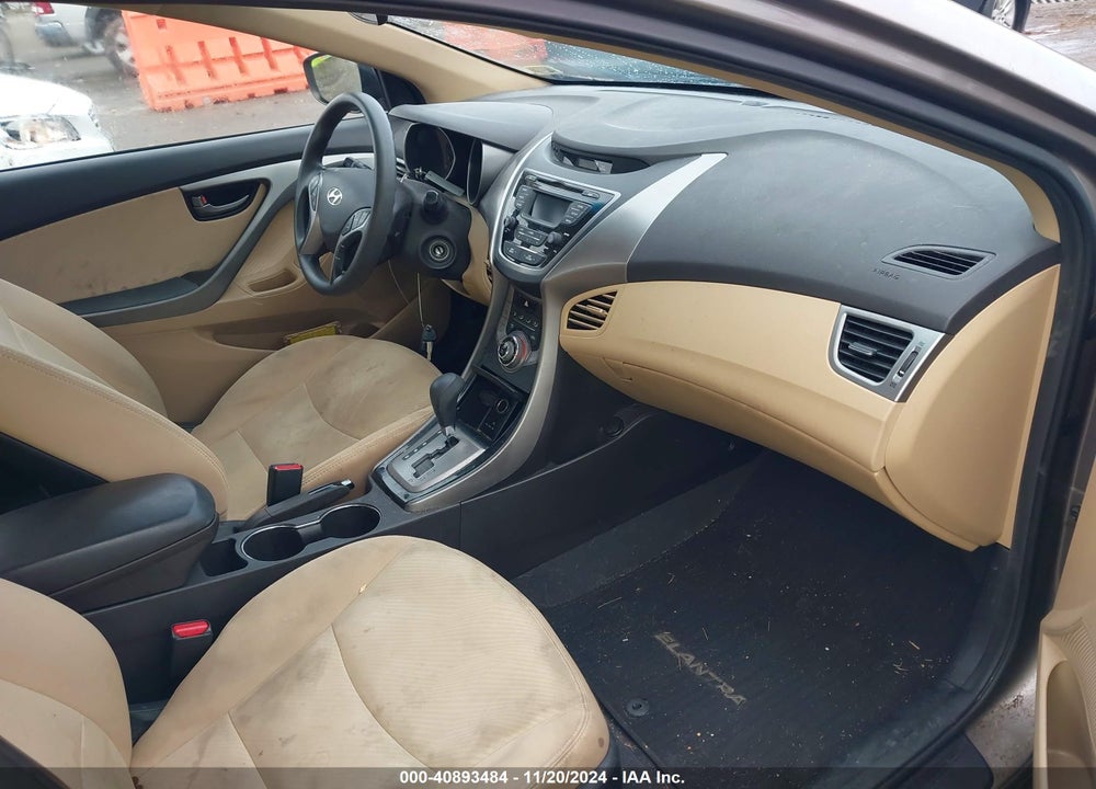 2013 HYUNDAI ELANTRA GLS VIN: 5NPDH4AEXDH411426