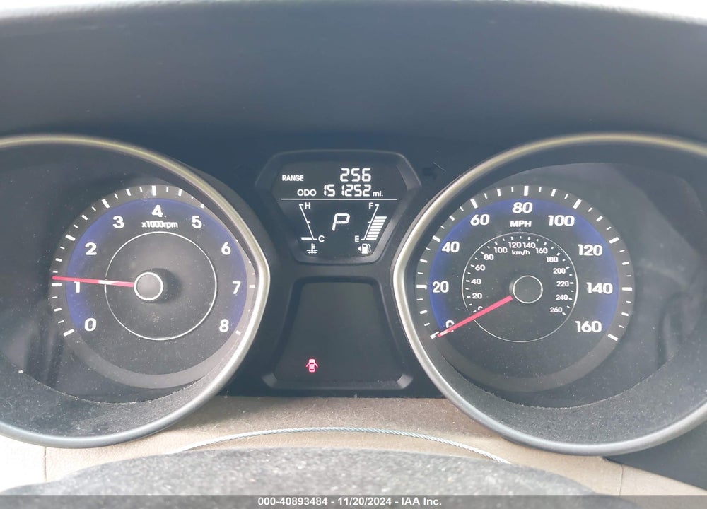 2013 HYUNDAI ELANTRA GLS VIN: 5NPDH4AEXDH411426