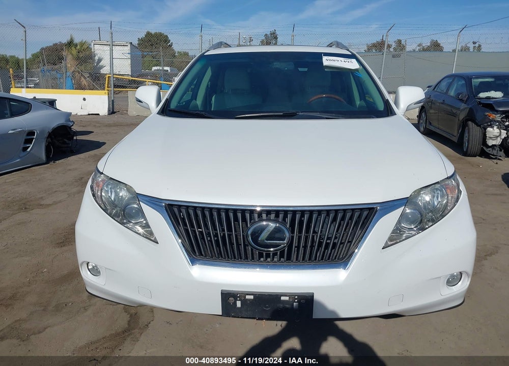 2011 LEXUS RX 350 VIN: JTJBK1BA1B2013388
