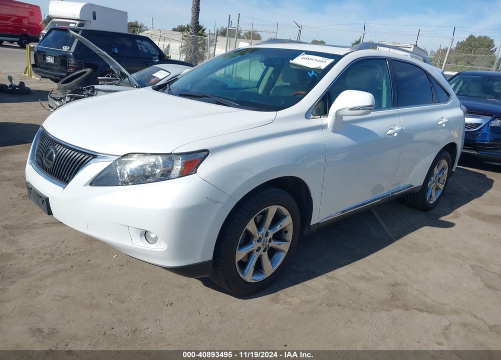 2011 LEXUS RX 350 VIN: JTJBK1BA1B2013388