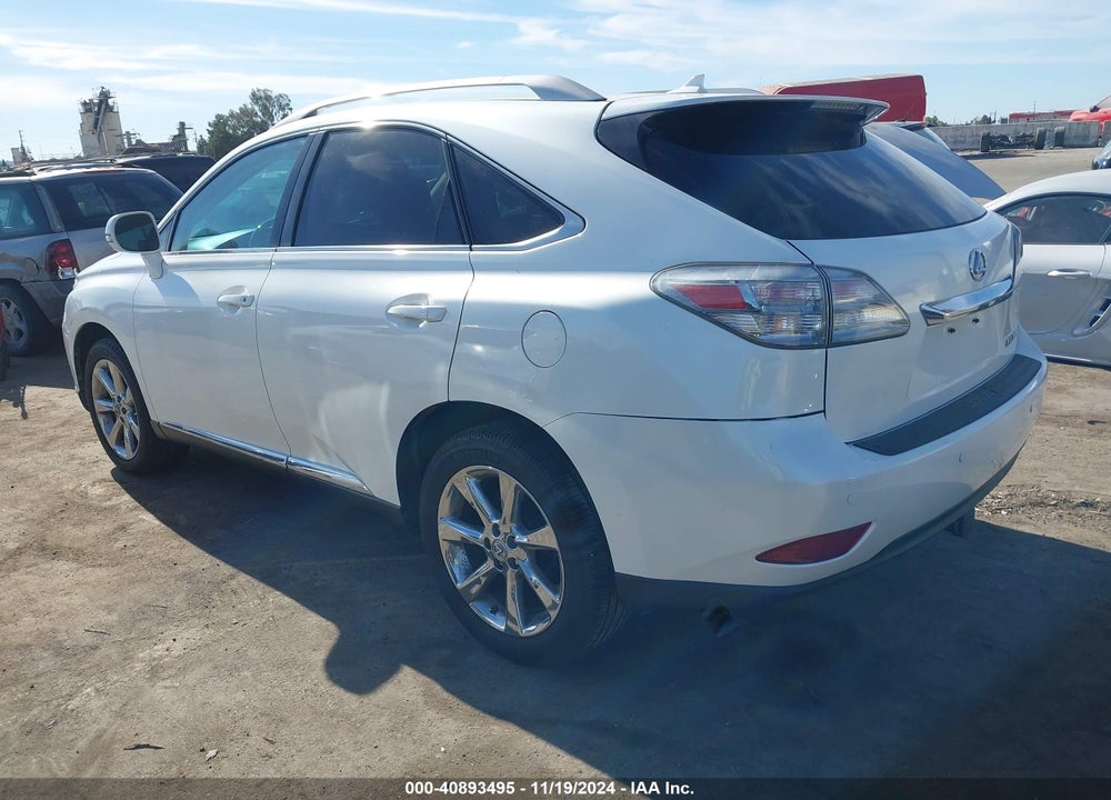 2011 LEXUS RX 350 VIN: JTJBK1BA1B2013388