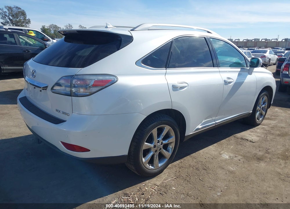 2011 LEXUS RX 350 VIN: JTJBK1BA1B2013388