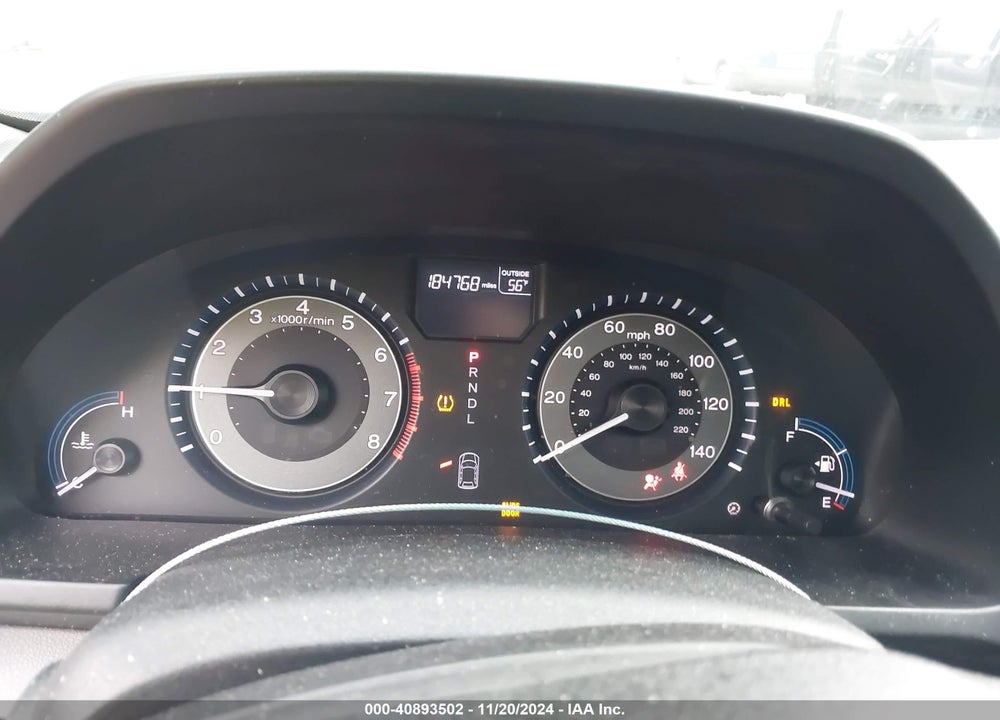 2012 HONDA ODYSSEY EX-L VIN: 5FNRL5H66CB115096