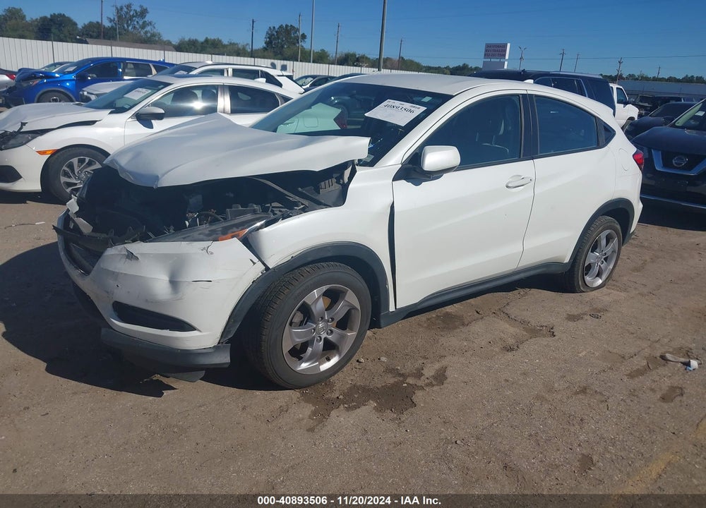 2016 HONDA HR-V LX VIN: 3CZRU6H35GM755093