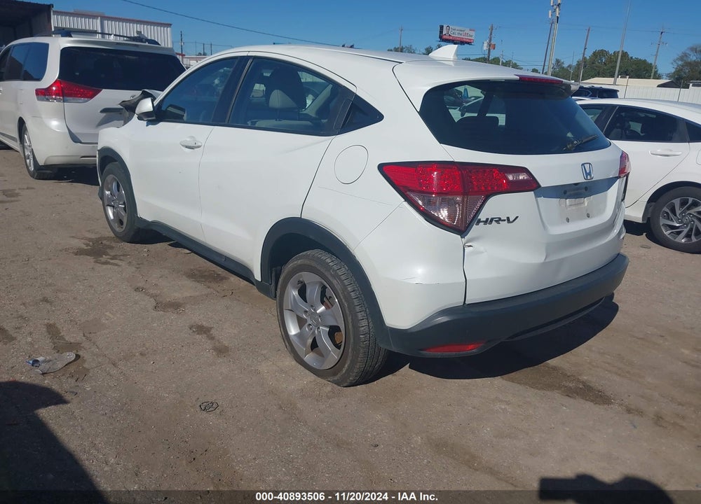 2016 HONDA HR-V LX VIN: 3CZRU6H35GM755093