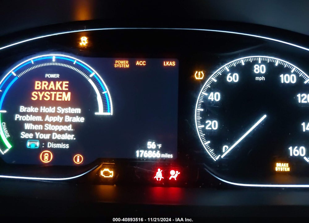 2019 HONDA INSIGHT TOURING VIN: 19XZE4F96KE018695
