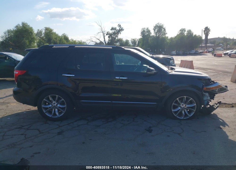 2011 FORD EXPLORER LIMITED VIN: 1FMHK7F8XBGA95191