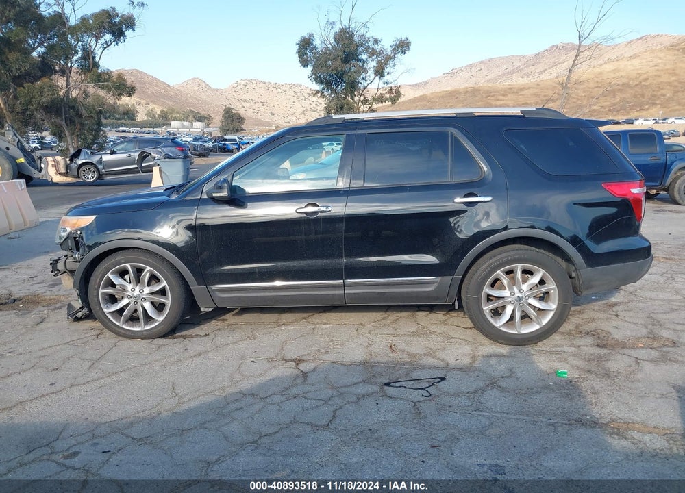 2011 FORD EXPLORER LIMITED VIN: 1FMHK7F8XBGA95191