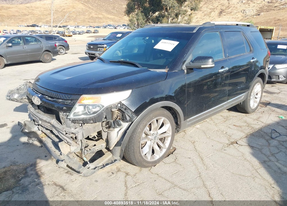 2011 FORD EXPLORER LIMITED VIN: 1FMHK7F8XBGA95191