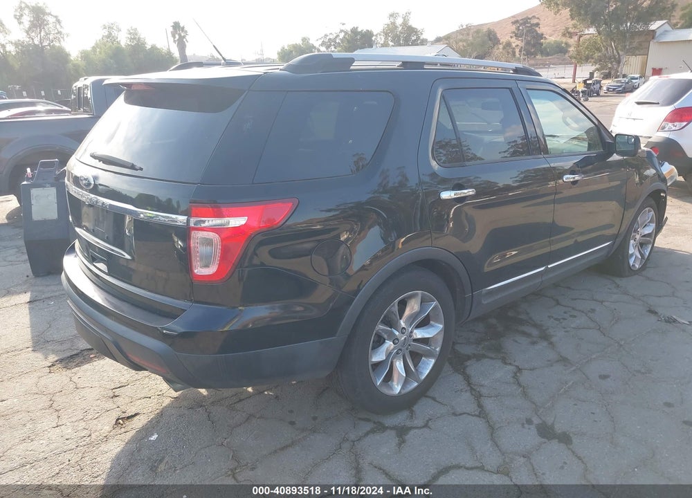 2011 FORD EXPLORER LIMITED VIN: 1FMHK7F8XBGA95191