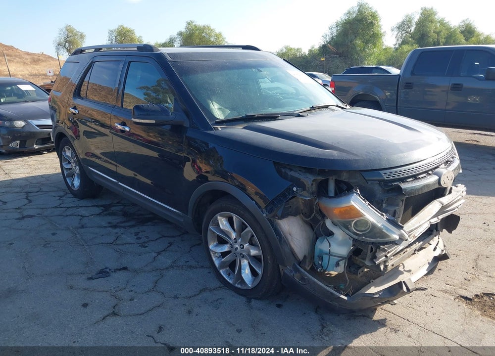 2011 FORD EXPLORER LIMITED VIN: 1FMHK7F8XBGA95191