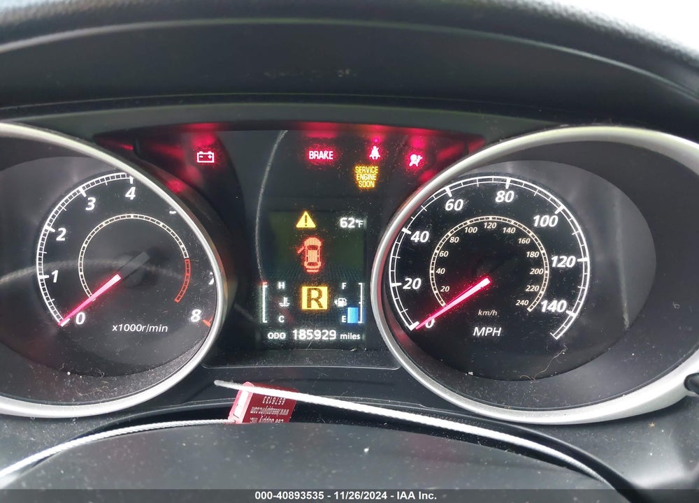 2015 MITSUBISHI OUTLANDER SPORT ES VIN: 4A4AP3AU8FE037479