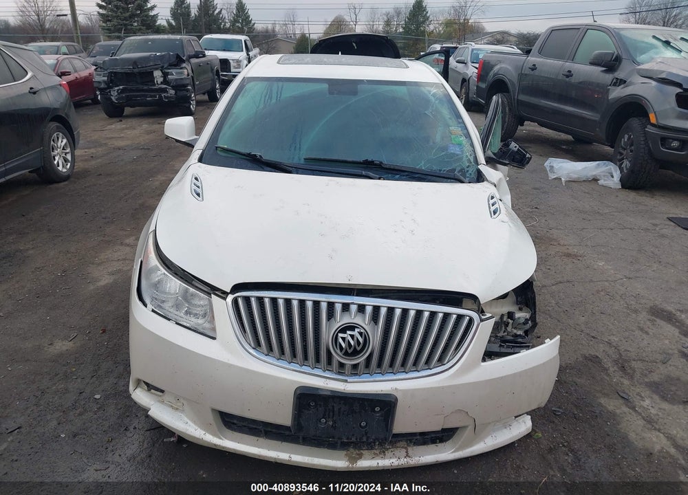 2011 BUICK LACROSSE CXS VIN: 1G4GE5GD6BF221555