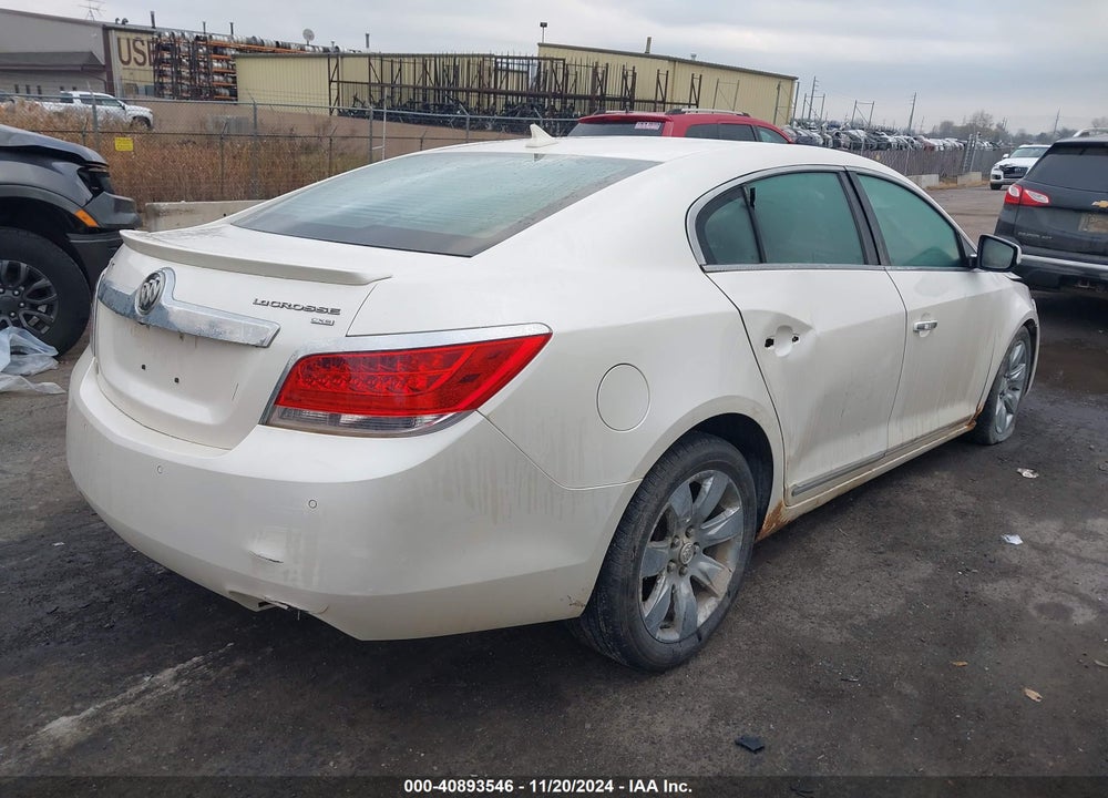 2011 BUICK LACROSSE CXS VIN: 1G4GE5GD6BF221555