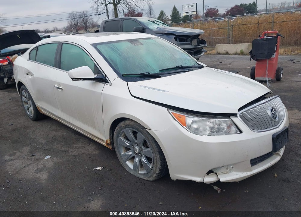 2011 BUICK LACROSSE CXS VIN: 1G4GE5GD6BF221555