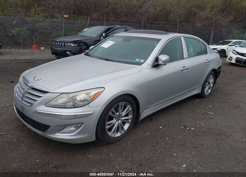 2013 HYUNDAI GENESIS 3.8 VIN: KMHGC4DD1DU234880