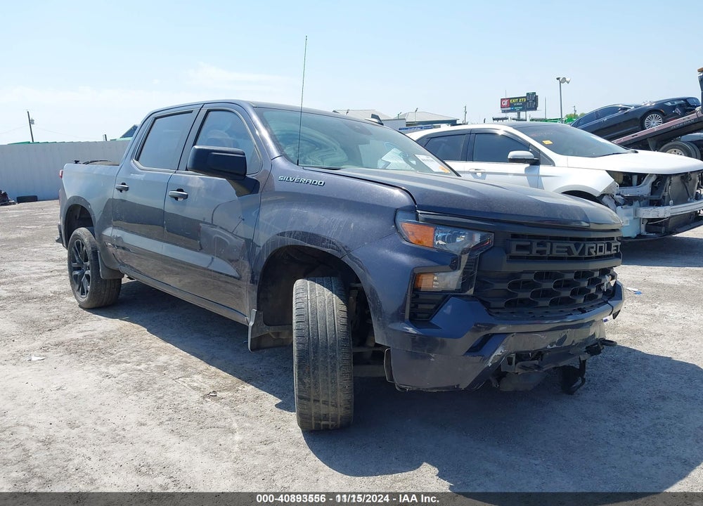 2022 CHEVROLET SILVERADO 1500 2WD SHORT BED CUSTOM VIN: 3GCPABEK7NG634684