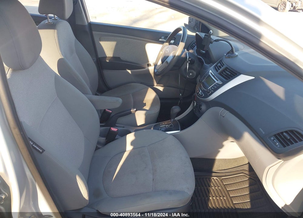 2012 HYUNDAI ACCENT GLS VIN: KMHCT4AE3CU250699