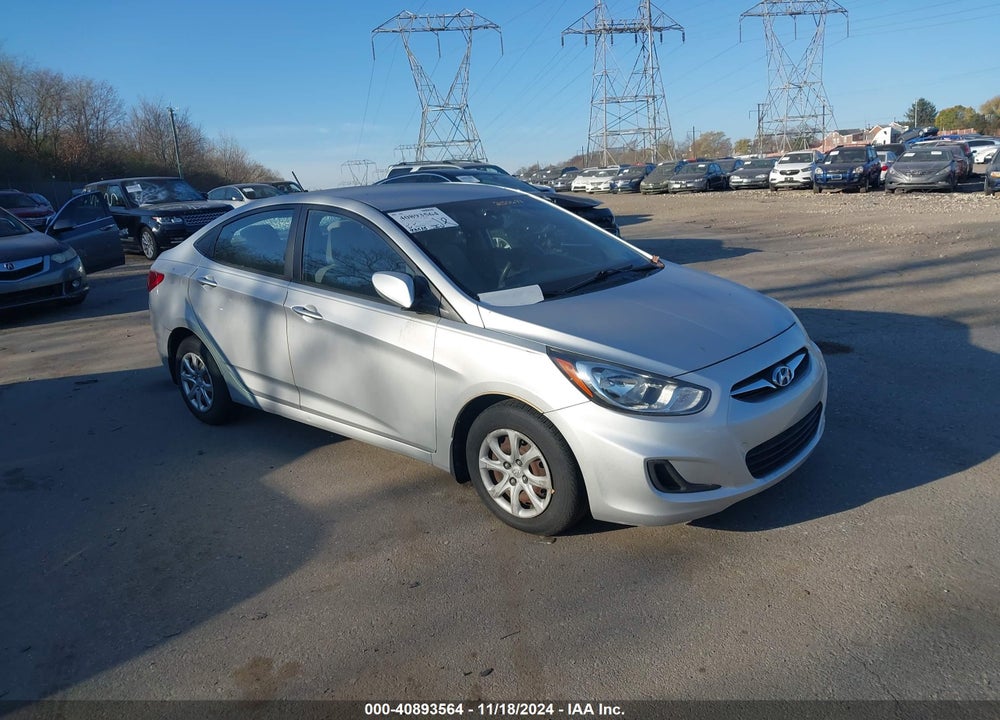 2012 HYUNDAI ACCENT GLS VIN: KMHCT4AE3CU250699