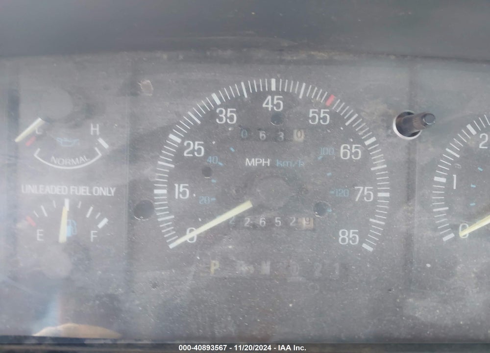 1991 FORD F250 VIN: 1FTHX25G7MKA13337