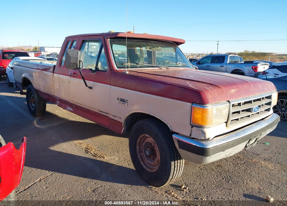 1991 FORD F250 VIN: 1FTHX25G7MKA13337
