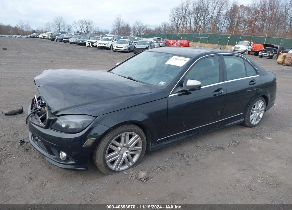 2008 MERCEDES-BENZ C 300 LUXURY 4MATIC/SPORT 4MATIC VIN: WDDGF81X18F155646